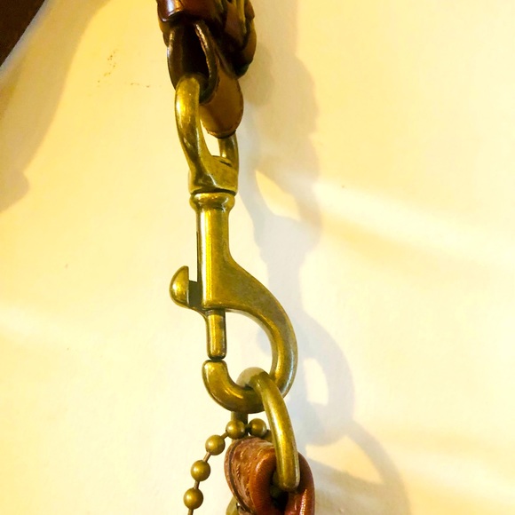 😍*RARE* COACH LARGE BLEEKER FELICIA COGNAC LEATHER HOBO! 😍 - Picture 11 of 16